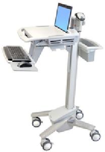 Ergotron StyleView EMR Laptop Cart - Multimedia cart - White - Aluminium - Plastic - Notebook - 8 kg - 43.9 cm (17.3")